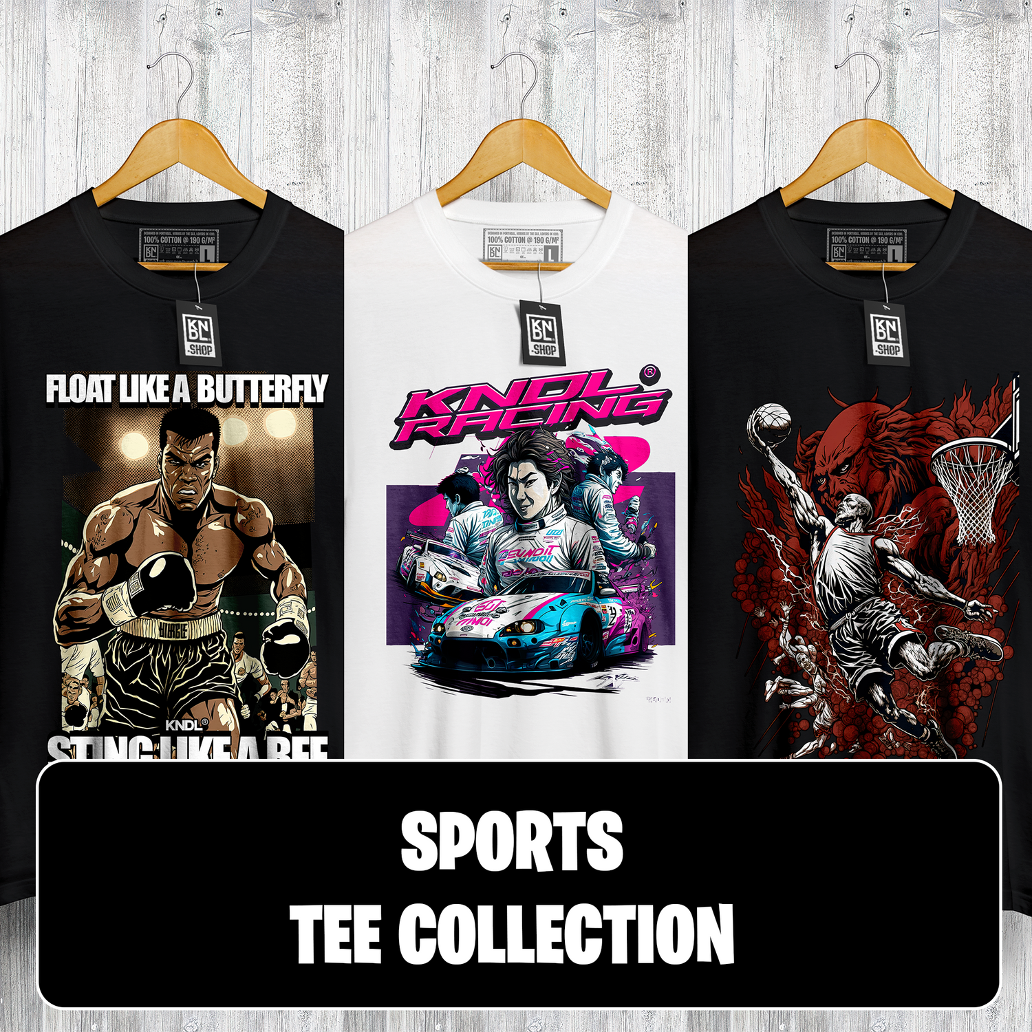 Sports Tee Collection by KNDL®