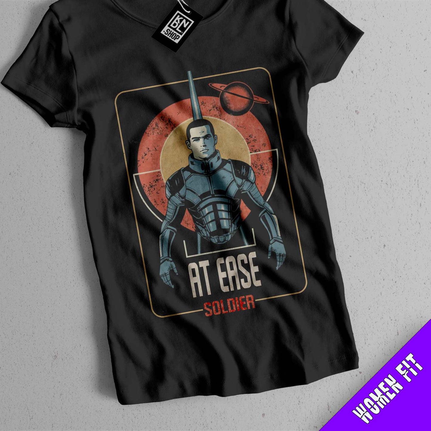 TEE NR 501 | MASS EFFECT | RETRO SHORT SLEEVE T-SHIRT FOR M/F
