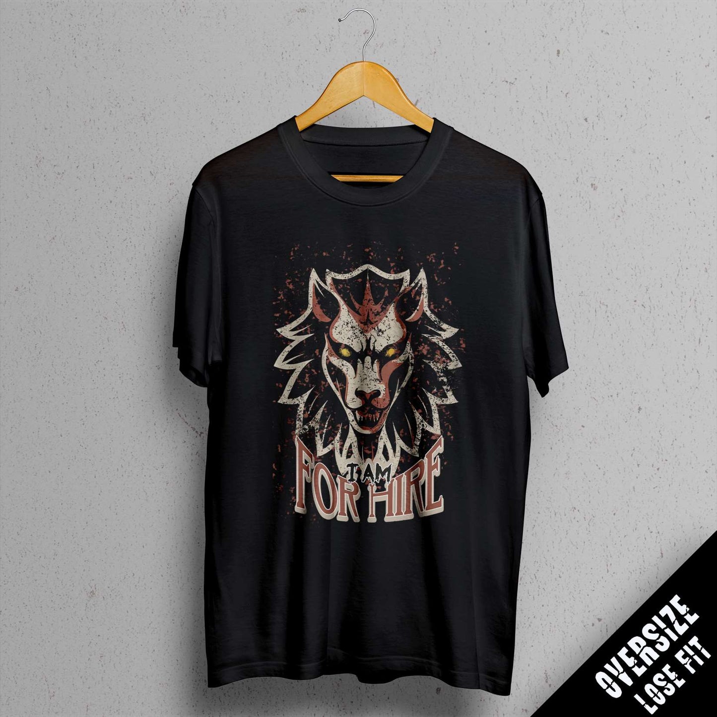 TEE NR 511 | I AM FOR HIRE | THE WITCHER INSPIRED SHORT SLEEVE T-SHIRT FOR M/F