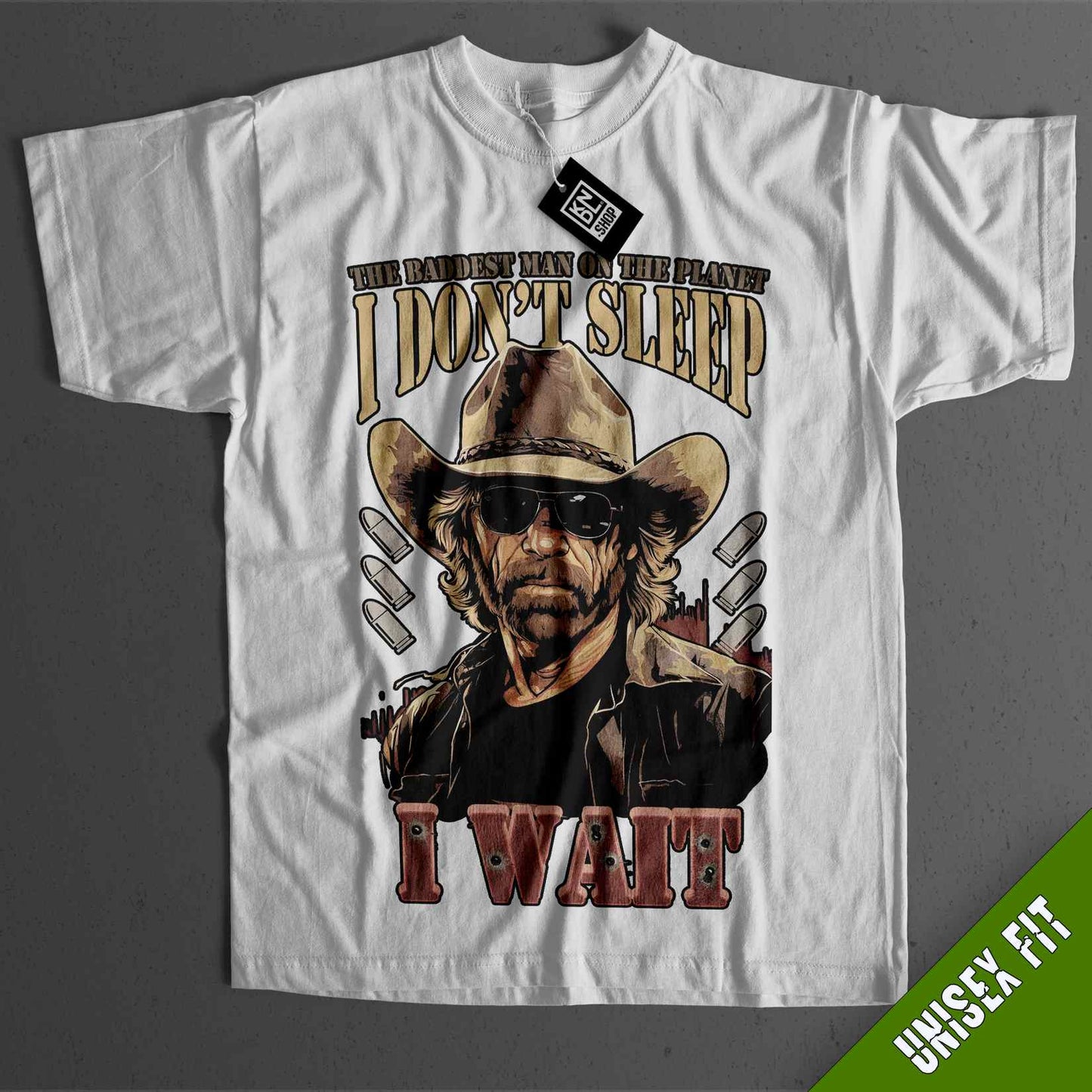 TEE NR 515 | CHUCK NORRIS | TEXAS RANGER MEME INSPIRED SHORT SLEEVE T-SHIRT FOR M/F