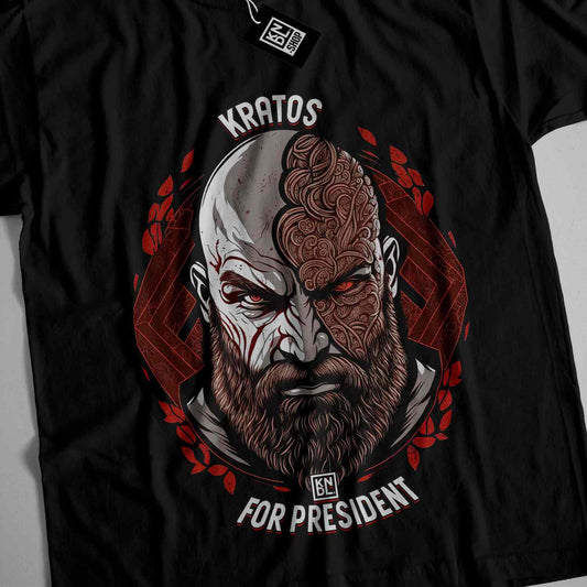 a t - shirt with an image of a bearded man