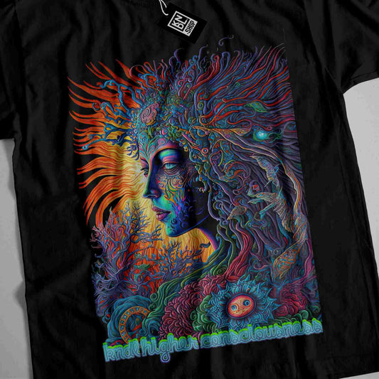a t - shirt with an image of a woman's face