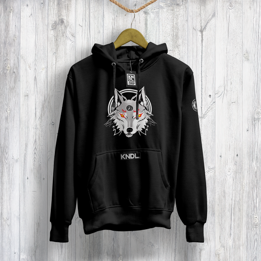 NR 24 | MORO ŌKAMI | INSPIRED BY MONONOKE HIME ANIME | UNISEX HOODIE SWEATER | KANGAROO POCKETS | CVC