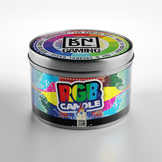 TIN NR 25 | RGB CANDLE | LED LIGHT INSPIRED SCENTED CANDLE