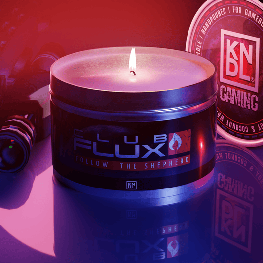 TIN NR 27 | CLUB FLUX | MASS EFFECT INSPIRED SCENTED CANDLE