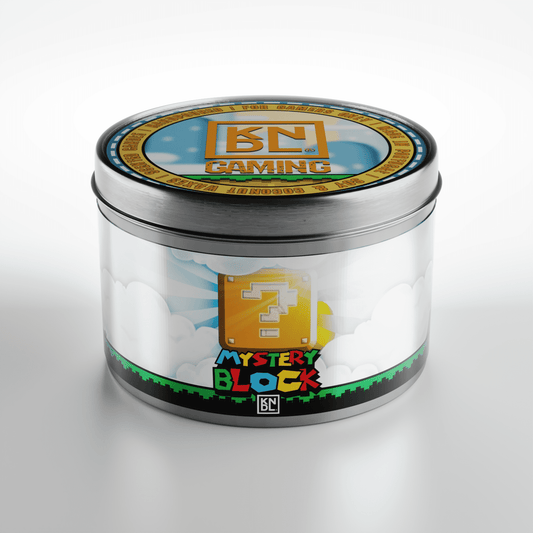 TIN NR 30 | MYSTERY BLOCK | SUPER MARIO INSPIRED SCENTED CANDLE