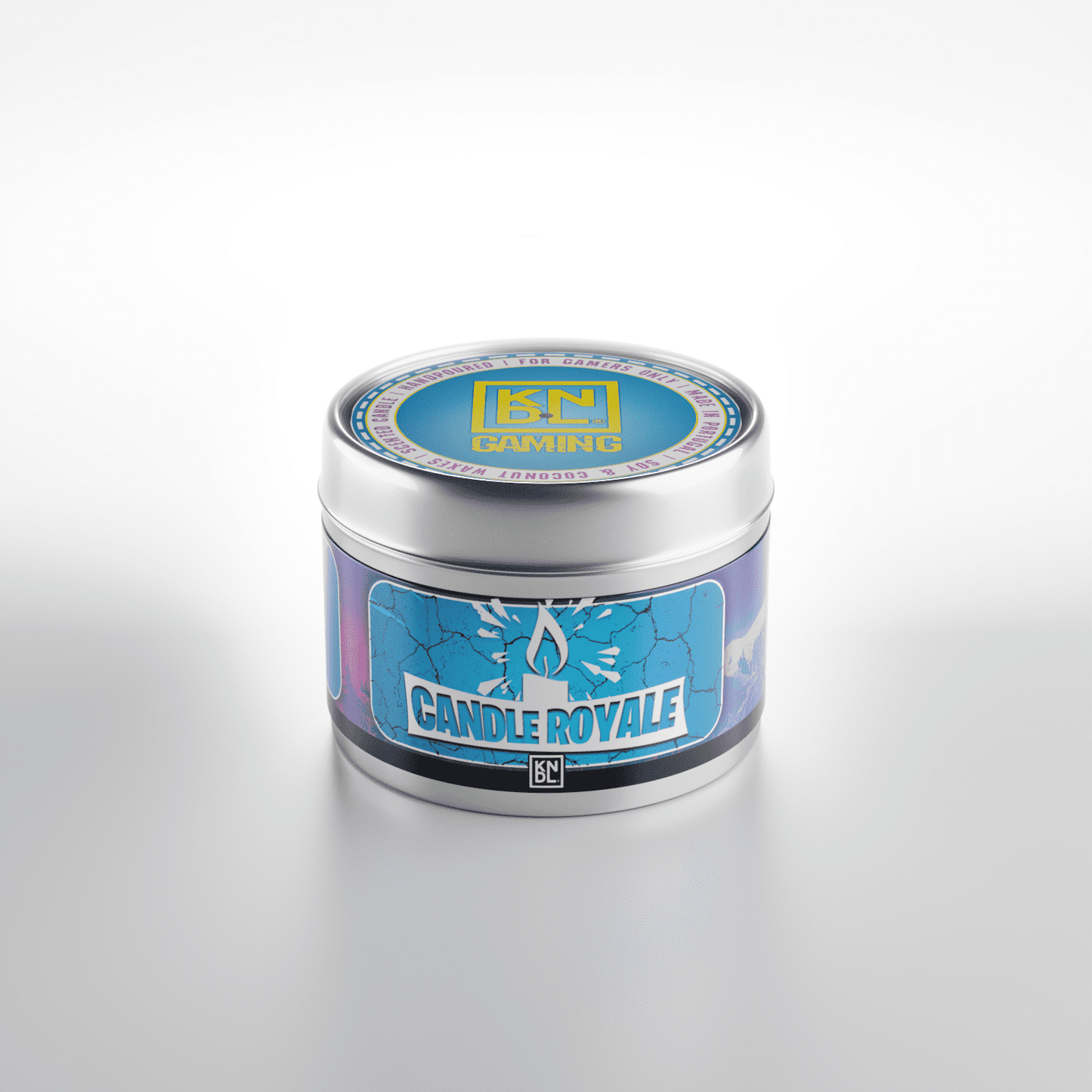 TIN NR 04 | CANDLE ROYALE | FORTNITE INSPIRED SCENTED CANDLE