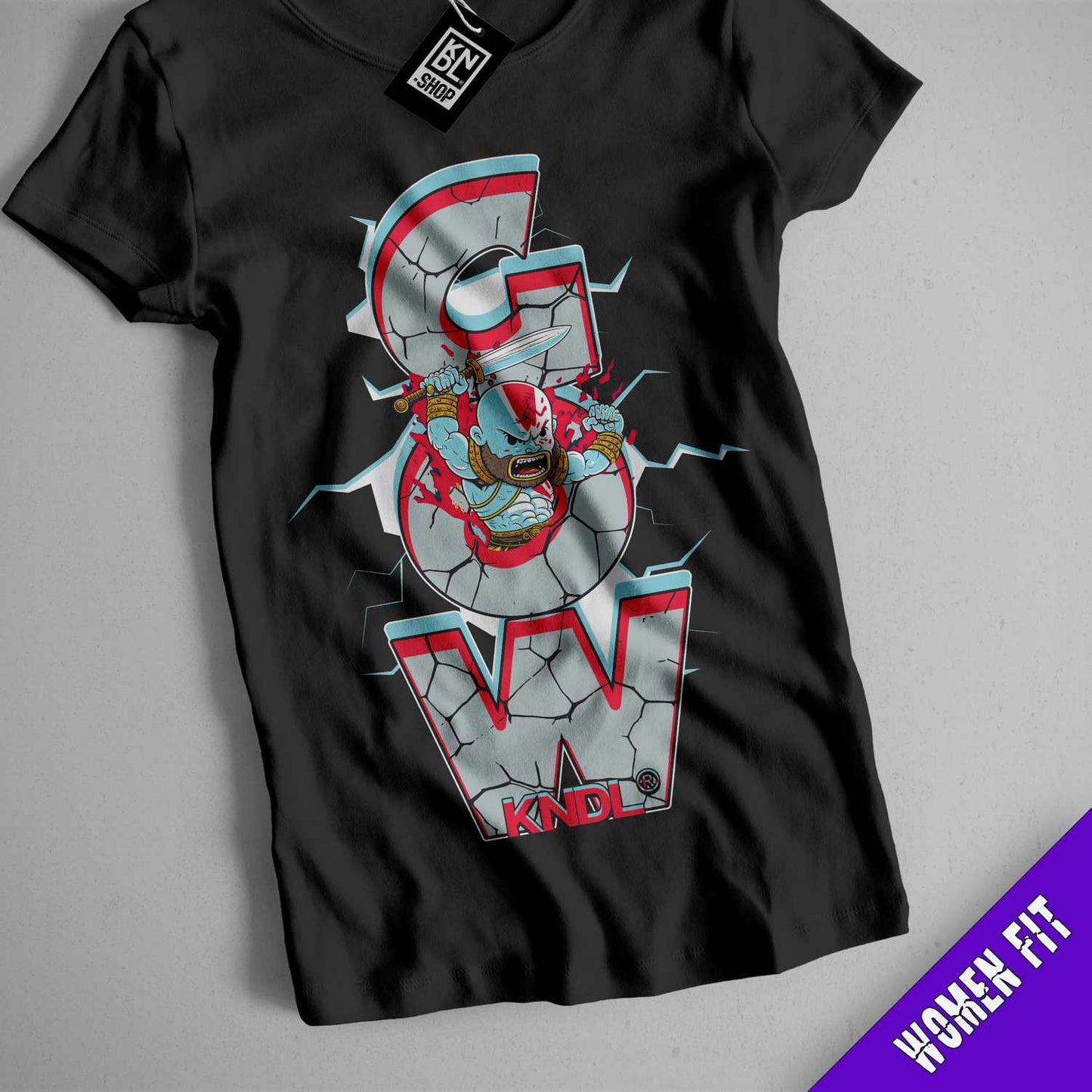 a black t - shirt with a design on it