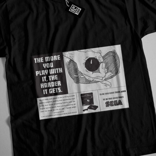 a t - shirt with a picture of a hand holding a mouse