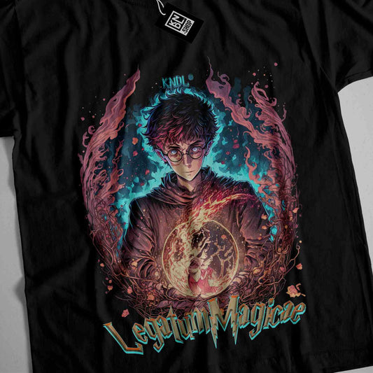 a black shirt with a picture of a man holding a ball