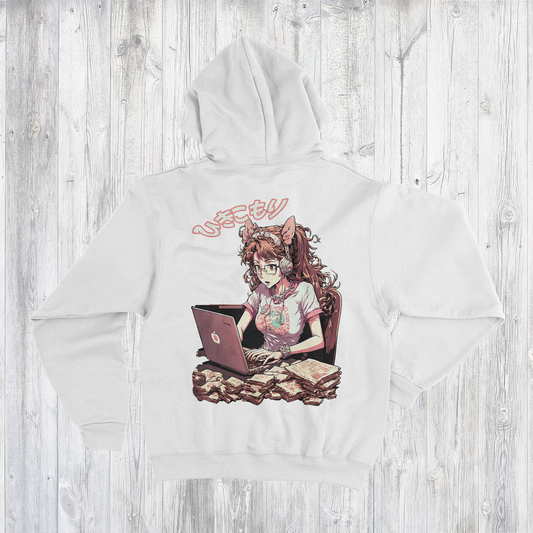 NR 03 | HIKIKOMORI | INSPIRED BY JAPANESE CULTURE | UNISEX HOODIE SWEATER | KANGAROO POCKETS | CVC