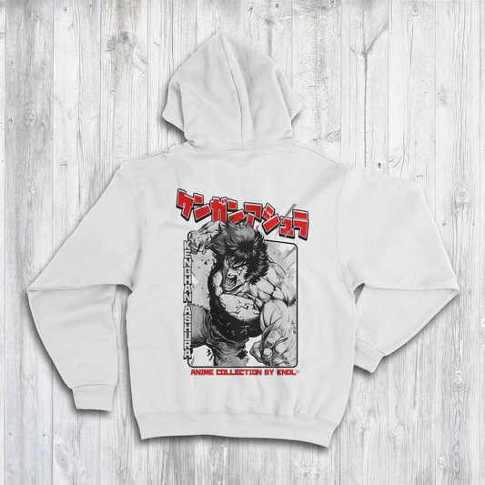 NR 54 | ケンガンアシュラ INSPIRED BY KENGAN ASHURA | UNISEX HOODIE SWEATER | KANGAROO POCKETS | CVC