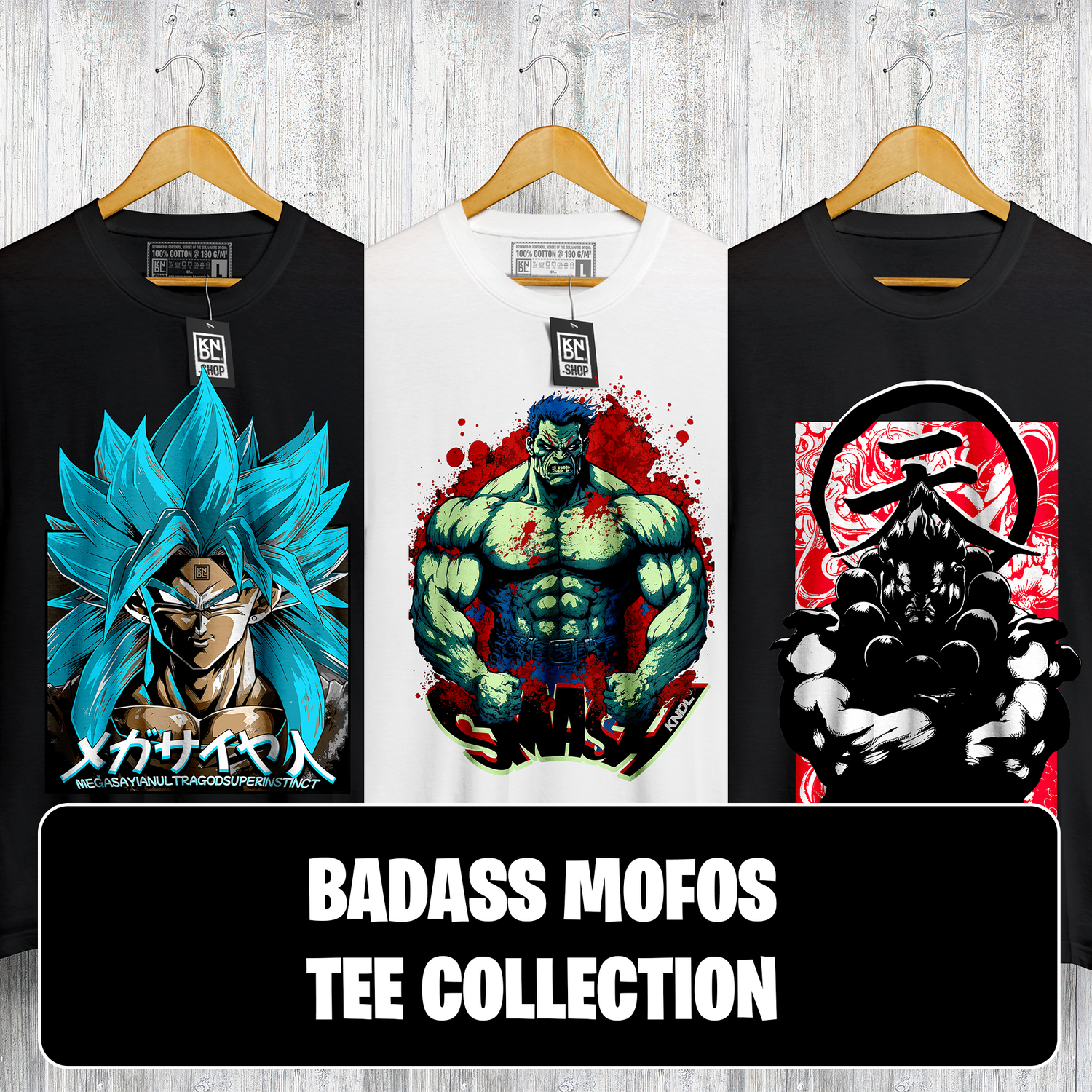 Badass MOFOS Tee Collection by KNDL®