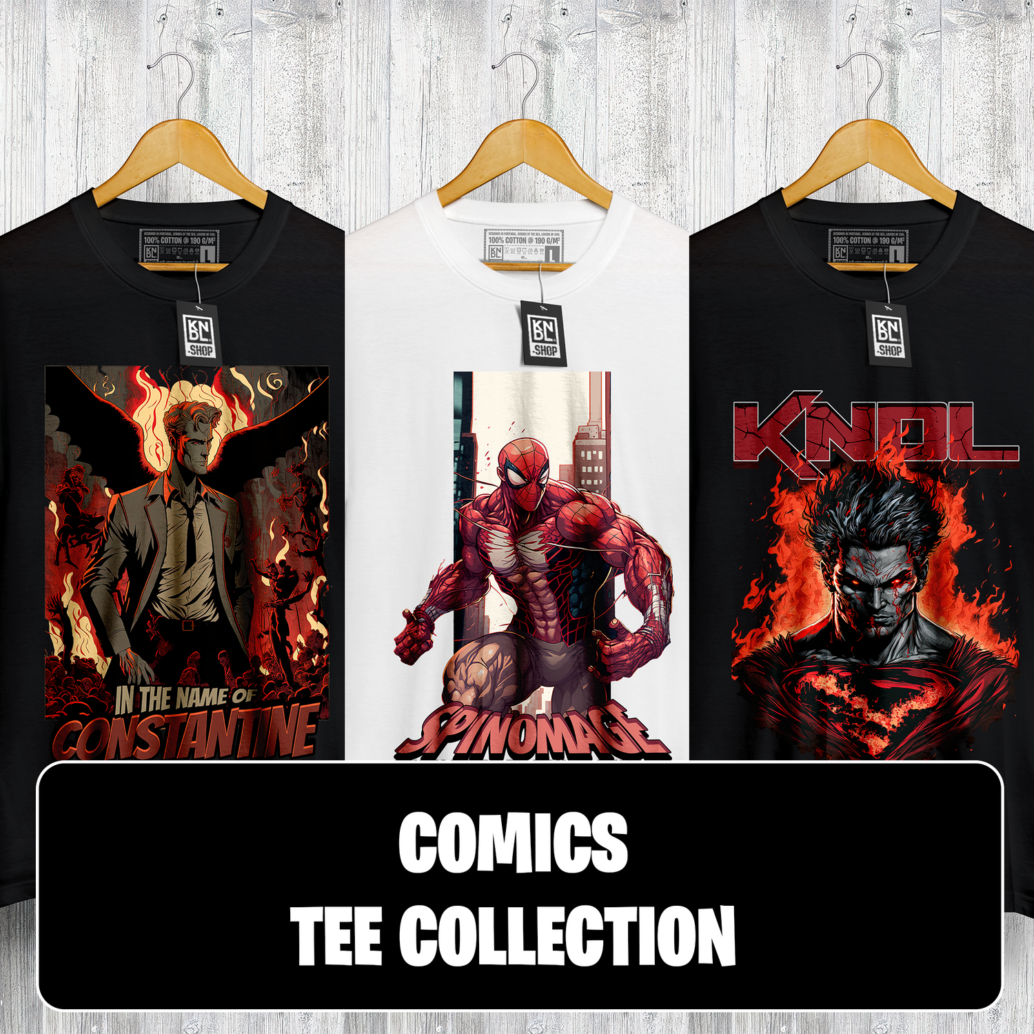 Comics Tee Collection by KNDL®