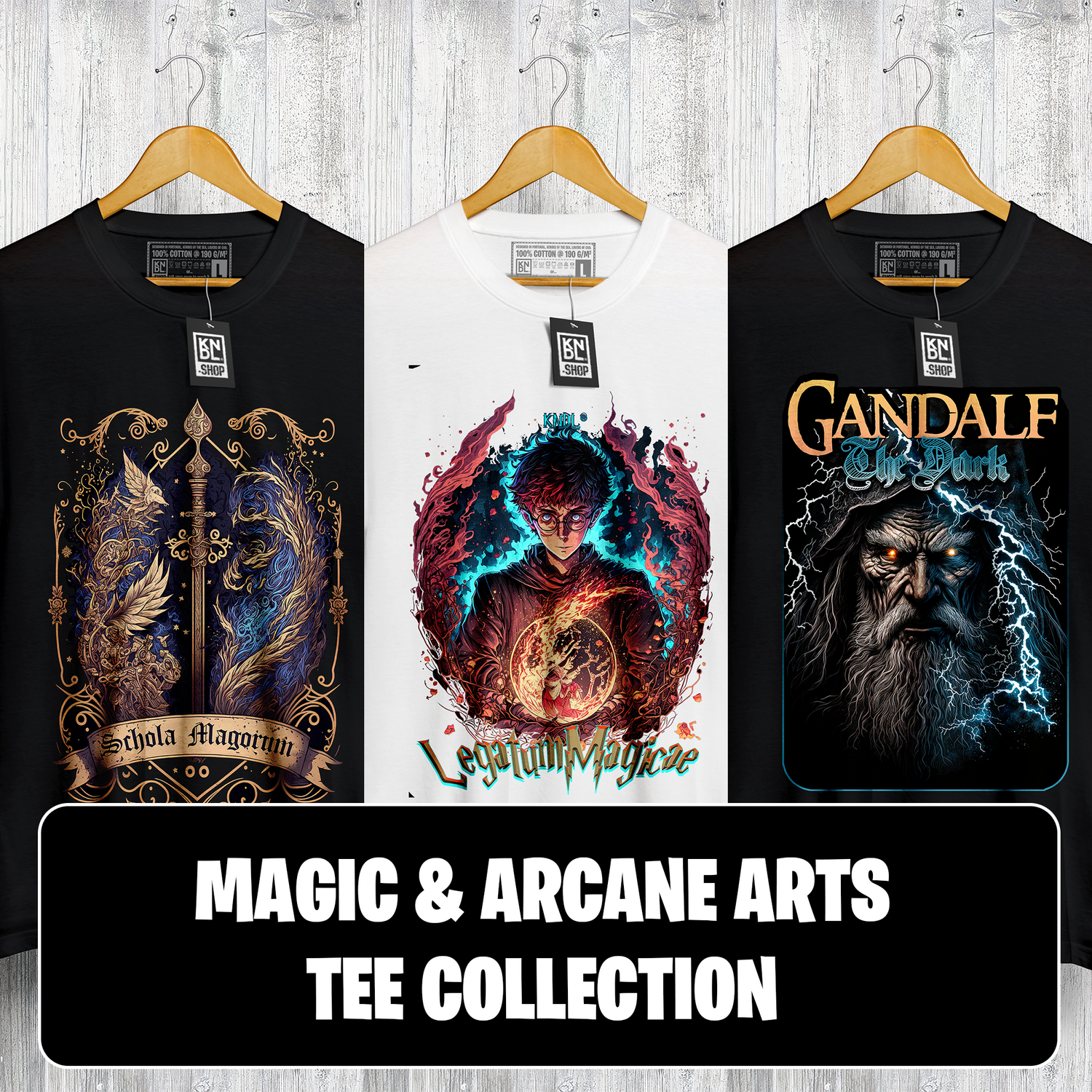 Magic & Arcane Arts Tee Collection by KNDL®
