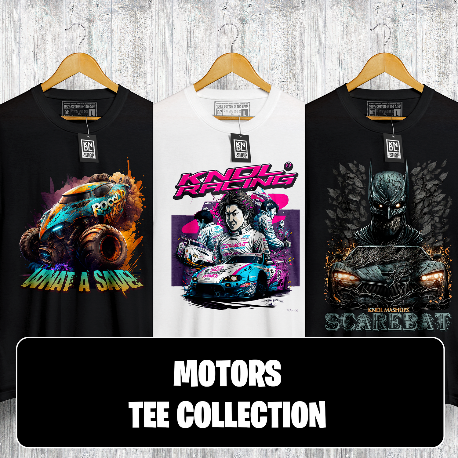 Motors Tee Collection by KNDL®