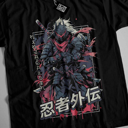 a t - shirt with an image of a knight holding a sword