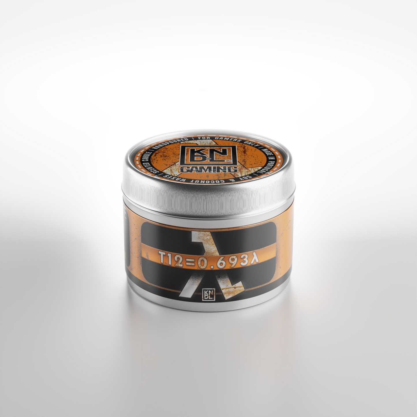 TIN NR 21 | T12=0.693Λ | HALF-LIFE INSPIRED SCENTED CANDLE
