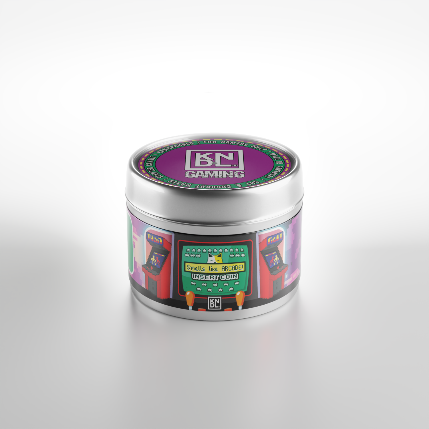 TIN NR 20 | SMELLS LIKE ARCADE | RETRO GAME INSPIRED SCENTED CANDLE