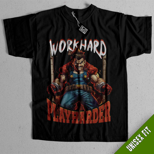 a black t - shirt with a picture of a wolverine character on it