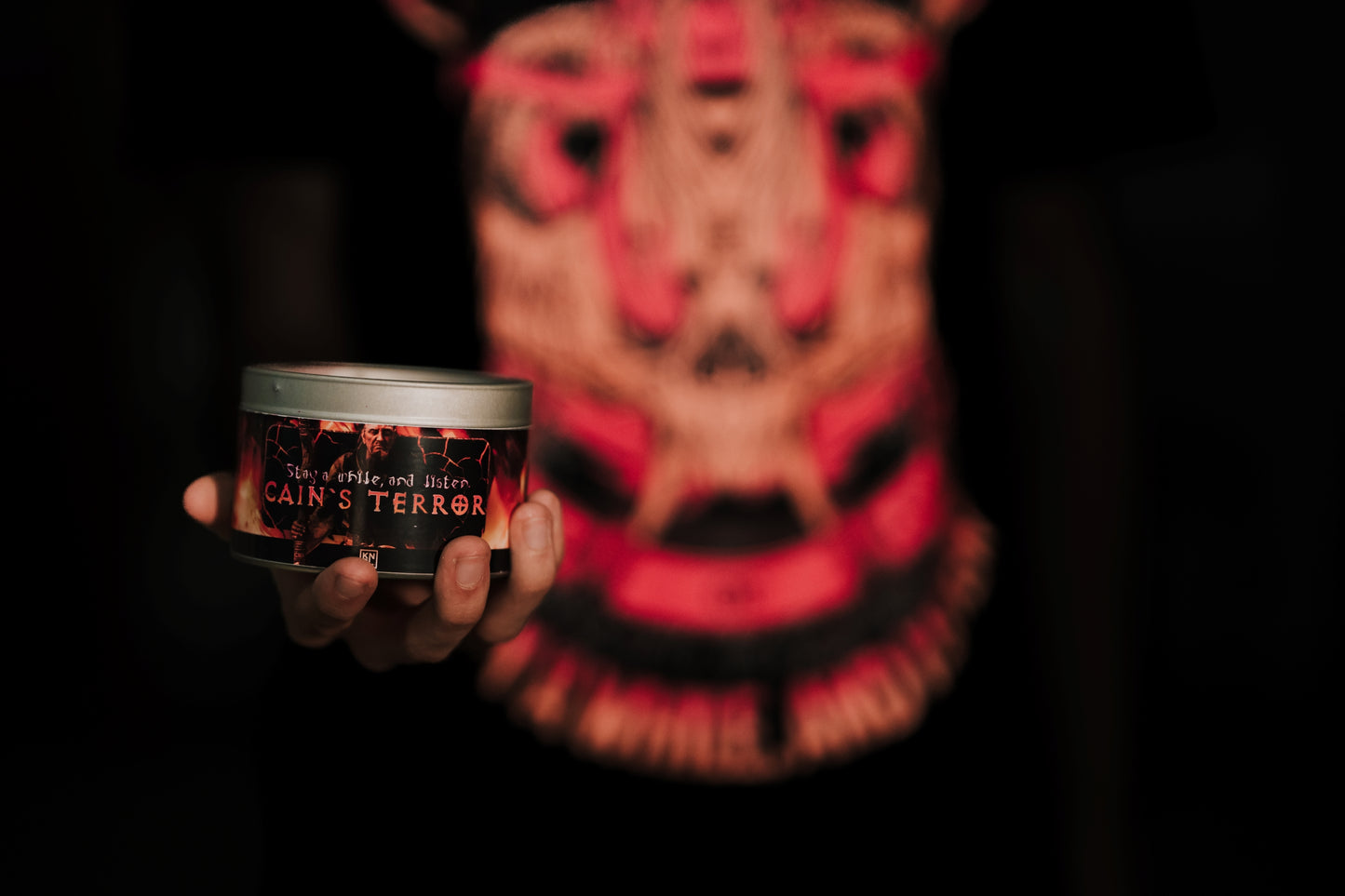 TIN NR 02 | CAIN'S TERROR | DIABLO INSPIRED SCENTED CANDLE