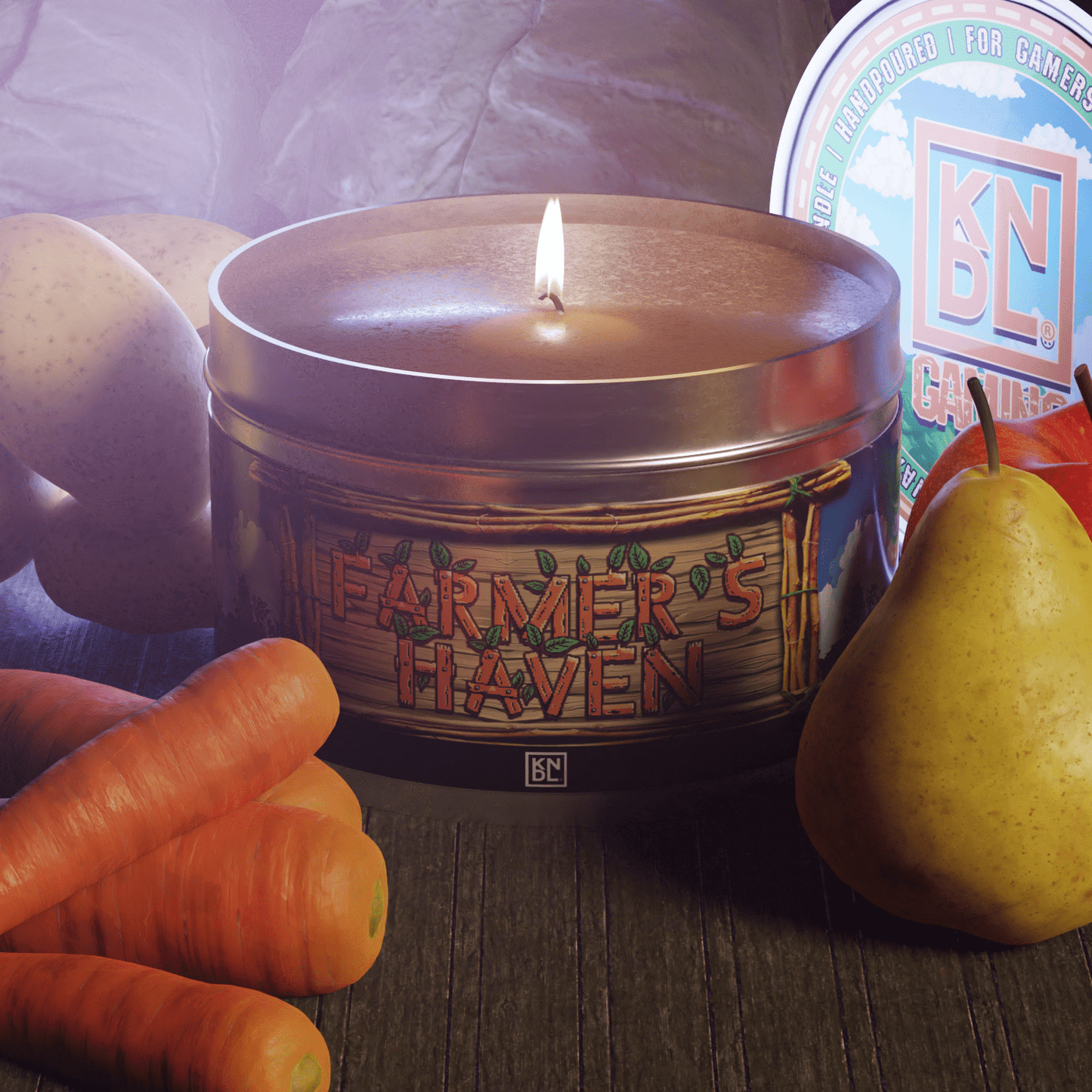 TIN NR 10 | FARMER'S HAVEN | STARDEW VALLEY INSPIRED SCENTED CANDLE