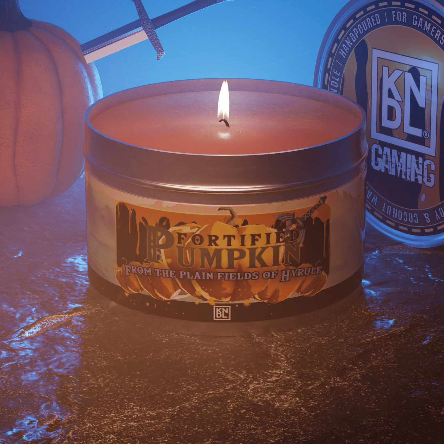 TIN NR 11 | FORTIFIED PUMPKIN | ZELDA INSPIRED SCENTED CANDLE