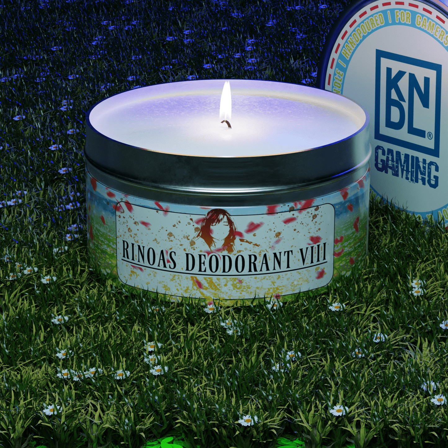 TIN NR 18 | RINOA'S DEODORANT | FINAL FANTASY INSPIRED SCENTED CANDLE