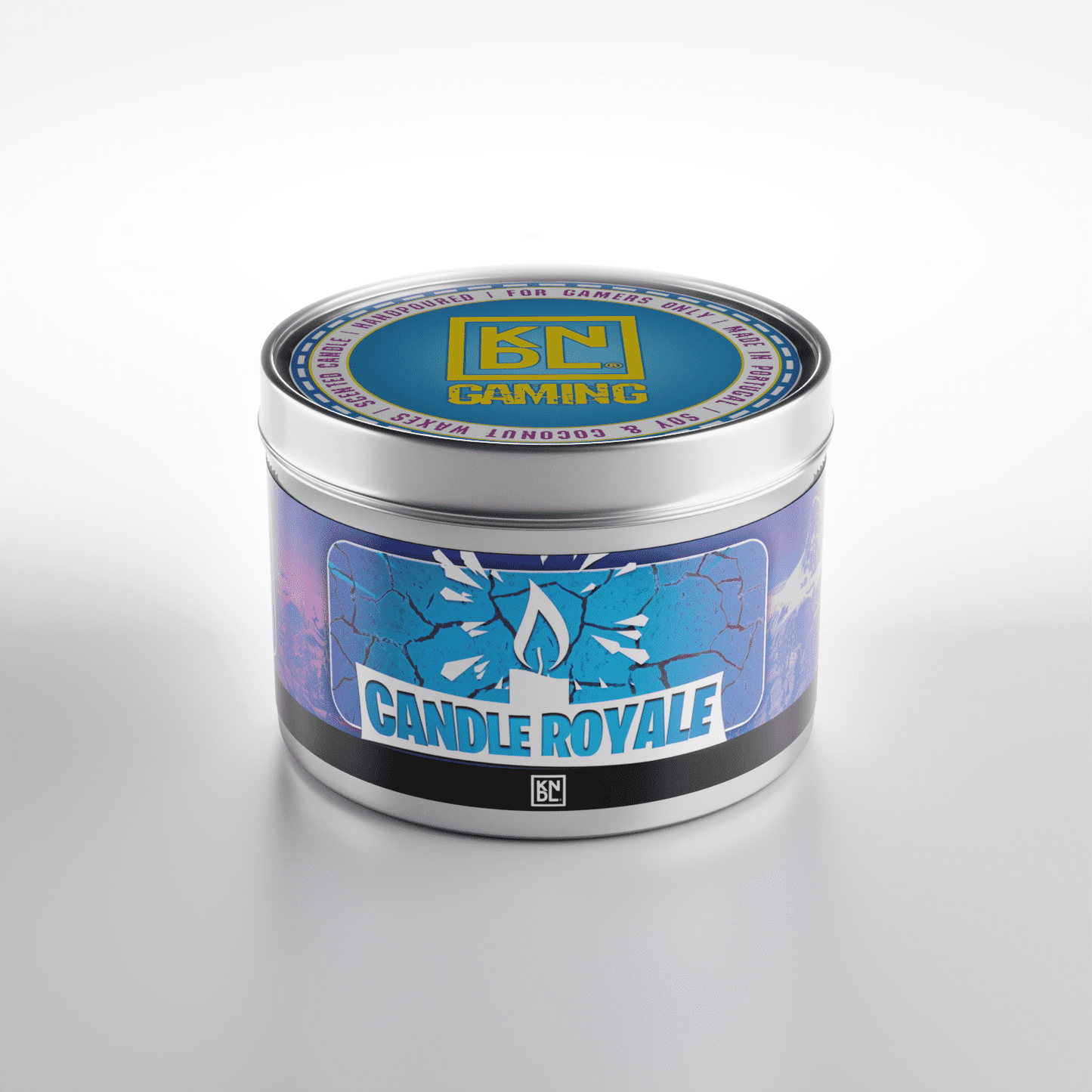 TIN NR 04 | CANDLE ROYALE | FORTNITE INSPIRED SCENTED CANDLE
