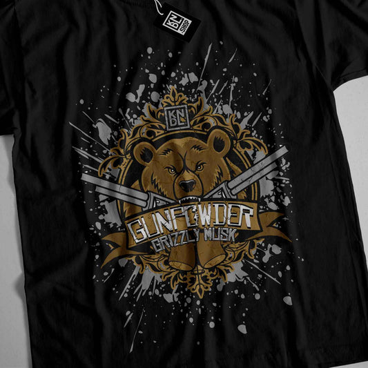 a t - shirt with a bear wearing a crown