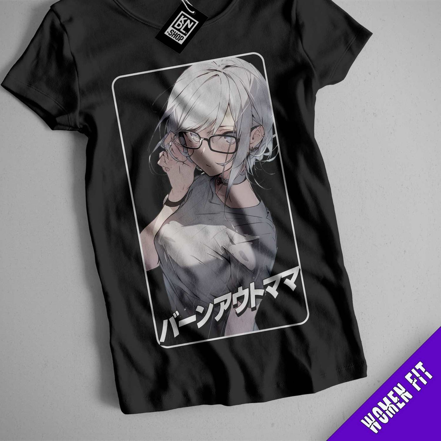 a t - shirt with a picture of an anime character on it