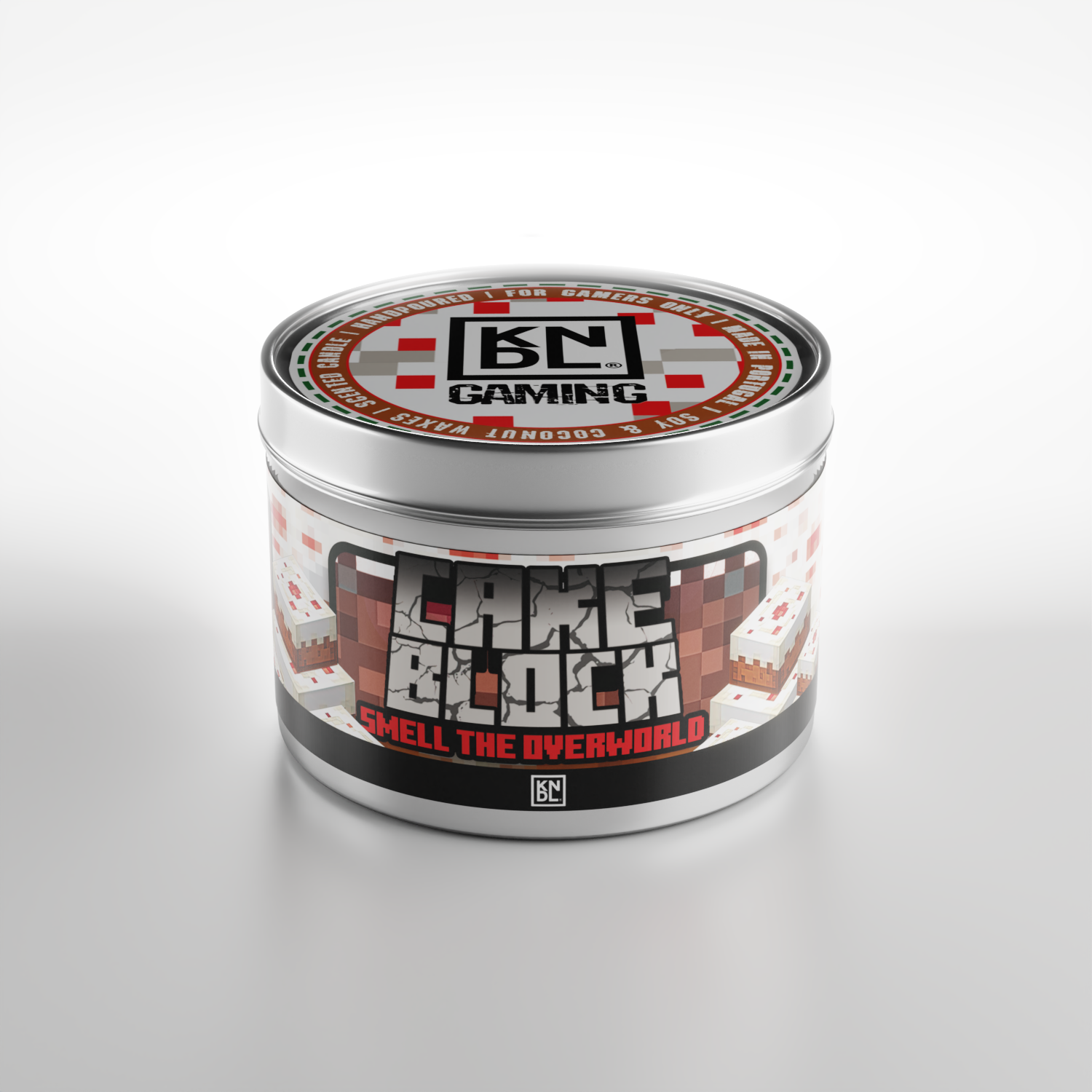 TIN NR 03 | CAKE BLOCK | MINECRAFT INSPIRED SCENTED CANDLE