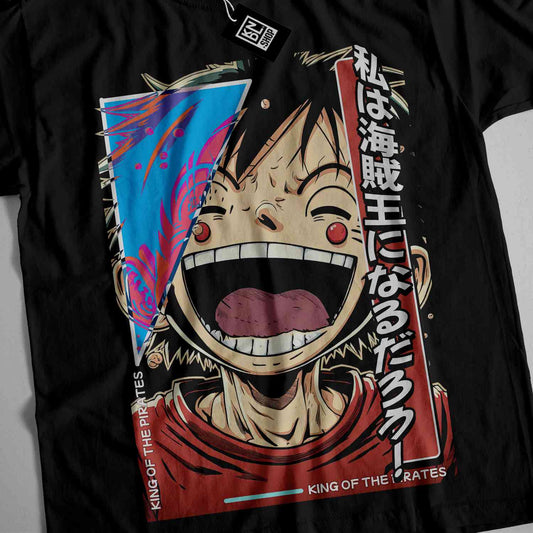 a t - shirt with a picture of a demon laughing
